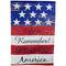 We Remember! Patriotic Americana Outdoor Garden Flag, 12.5" x 18"